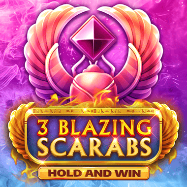 3 Blazing Scarabs Hold and Win
